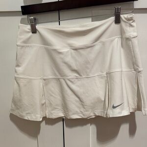 Nike White Athletic Tennis Skirt